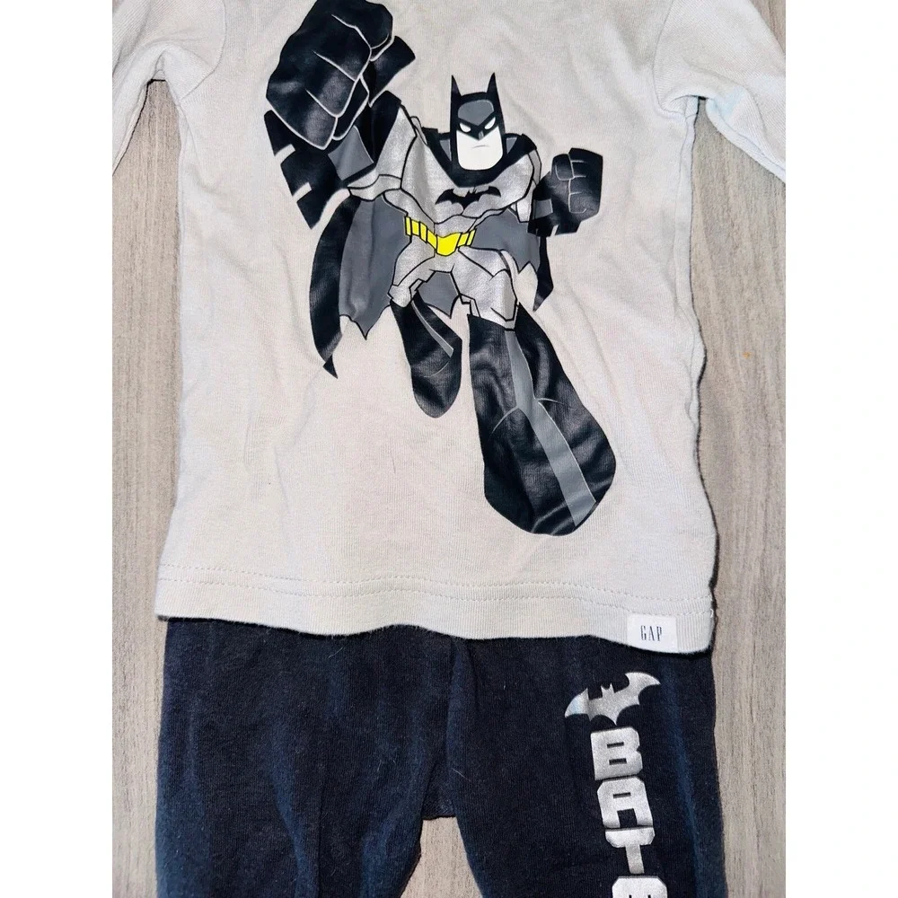 F1 Gap Batman DC Pajama Set baby gap boy 12‎ 18 months